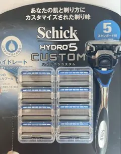 Schick(シック) ハイドロ5 カスタム 本体(刃付き)＋替刃8個