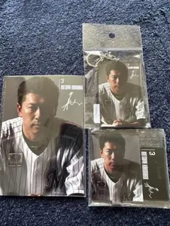 千葉ロッテマリーンズ　角中勝也　アクリルスタンドキーホルダーブロマイド