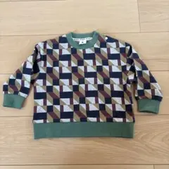 バースデイ　90 & mignon 幾何学模様 トレーナー