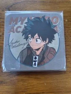僕のヒーローアカデミア　ヒロアカ　緑谷出久　コースター　原画