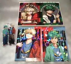 ヒロアカ 爆豪勝己 緑谷出久 ステッカー メンズノンノ アクリルチャーム