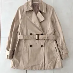 ユニクロ ショートトレンチコート M ベージュ