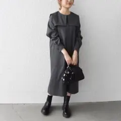 新品タグ付 SHIPS any ウーステッド パイピングボタン フレア