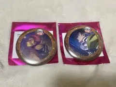 鬼滅の刃　カフェ　第二期　缶バッジ　猗窩座　悲鳴嶼行冥