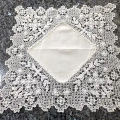 【アンティークレース】レフカラレース キプロス 伝統工芸 刺繍 レフカリティア アンティークレース】レフカラレース キプロス 伝統工芸 刺繍
