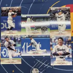 topps NPB STADIUM CLUB ヤクルトスワローズ　セット 6枚