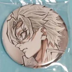 WEBshopくじ　鬼滅の刃　不死川実弥　缶バッジ　柱描き下ろしイラスト④