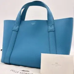 【新品・限定色】ペッレモルビダ TELA MARINA ミニトートバッグ SAXのサムネイル