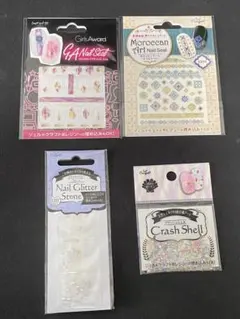ネイルシールセット 4点