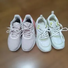 adidas スニーカー ピンク、ノーブランドスニーカー2点セットのサムネイル