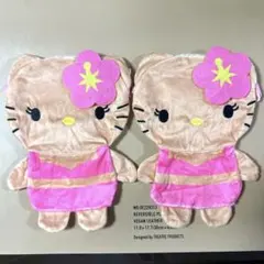 ハローキティ　ぬいぐるみポシェット　キャラクター　ポーチ　ガチャガチャ