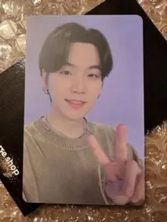 Agust D SUGA ユニバ限定特典 ラキドロ トレカ ユンギ D-DAY BTS SUGA agustd D-DAY ラキドロ トレカ ユンギ ソウル限定