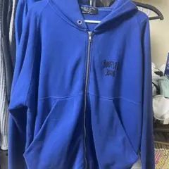 Only Human フルジップパーカー 青