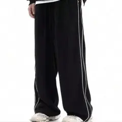 SHEIN Manfinity Dauomo トラックパンツ L ブラック