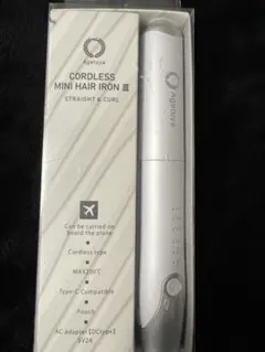 AGETUYA アゲツヤ コードレスミニアイロン3 ホワイト