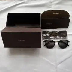 トムフォード　TF673 01A TOMFORD サングラス　井上尚弥　希少品 ✨極美品✨TOM FORD TF673 01A ブラック ブルーレンズ 井上尚弥