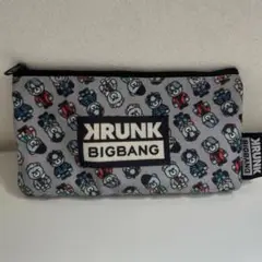 BIGBANG KRUNK フラットポーチ グレー