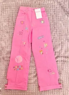 メゾピアノ ピンク ベリエちゃん 長ズボン パンツ ボトムス 入手困難　新品