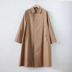 auralee "COTTON SILK GABARDINE COAT"