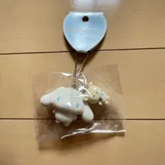 【シナモロール】 終売品 希少 フロッキーマスコット キーホルダー タグ付