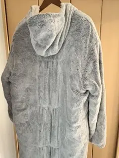 フード付き中綿入り着る毛布　ロング丈(NウォームSP L)