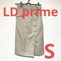 LD prime ベルト付きスカート レディース S ベージュ リングボタンのサムネイル