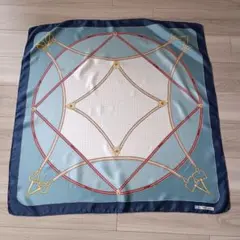 セリーヌ　スカーフ　マカダム　ビンテージ　CELINE オールド CELINE セリーヌ スカーフ トリオンフ マカダム 総柄 ロゴ