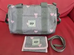 GAP ハート柄 ショルダーバッグ 財布 セット 女の子のサムネイル