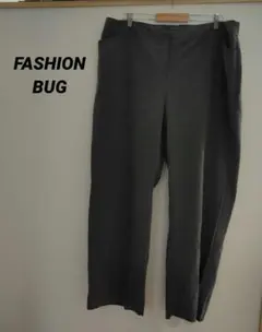 FASHION BUG スラックス 22W グレー パンツ
