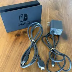 【ジャンク品】任天堂Switch 純正　ドッグ　HDMI ACアダプタ付き