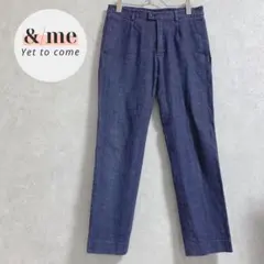 A.P.C アーペーセー　デニムトラウザーパンツ　スラックス　インディゴブルー