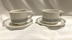 アラビア ARABIA PALLAS ヴィンテージ カップ&ソーサー 2客
