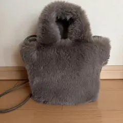 ★美品★PLST ファー ショルダーバッグ