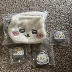 【新品未使用】ちいかわ おかお巾着 ラッコ　おまけ付き