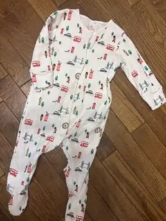next ネクストベビー　3〜6months ロンパース　足付き　美品のサムネイル