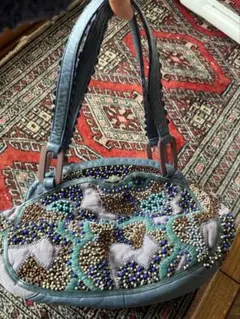 JAMIN PUECH ビーズ　ハンドバッグ　ジャマンピュエッシュ