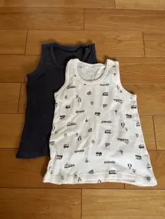 Cottoli タンクトップ 2枚セット 95サイズ