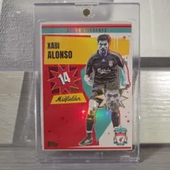 5장 한정 칼라 매치 샤비·알론소 리버풀 Topps