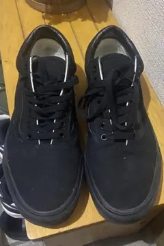 vans 28cm 美品ブラック ローカット スニーカーオールドスクール