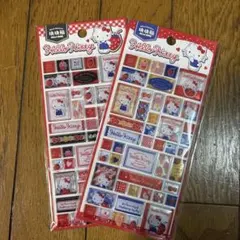 サンリオ　キティタイルシールセット