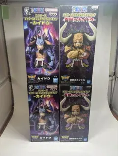 メガワールドコレクタブルフィギュア カイドウ　4個セット　メガワーコレ