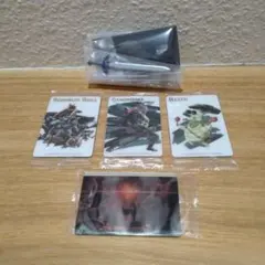 ゼルダの伝説　ウェポンコレクション①マスターソード カードツインウエハース4種