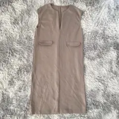 『ITEMS URBAN RESERCH』ロングワンピース　ジャンパースカート