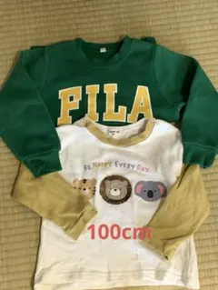 子供服 100cm トレーナー FILA / Chum up まとめ売りのサムネイル