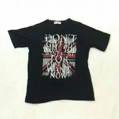【 R 】Tシャツ L size ユニオンジャック ブラック 半袖