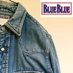 【美品】BlueBlue ブルーブルー ウエスタンデニムシャツ サイズ2
