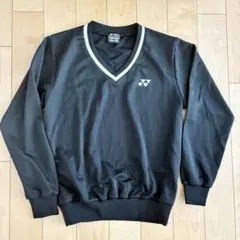 YONEX ブラック Vネック ウェア JP S