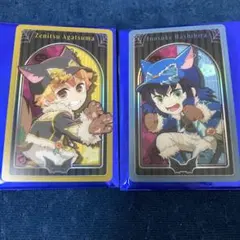 鬼滅の刃　我妻善逸×嘴平伊之助　ハロウィン　2025 ランダムメタリックカードB