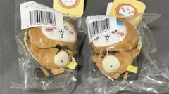 ちいかわ　たぬきだもんくじ　C賞　ハチワレ ちいかわ 2点セット マスコット