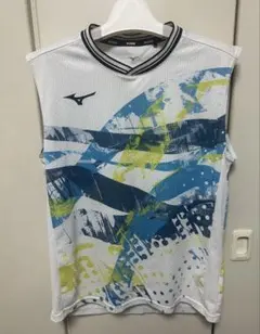 ミズノ ラツィオ ノースリーブ アイスブルーLサイズ トレーニング